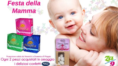 Speciale “Festa della Mamma” – Assorbenti Ninfea
